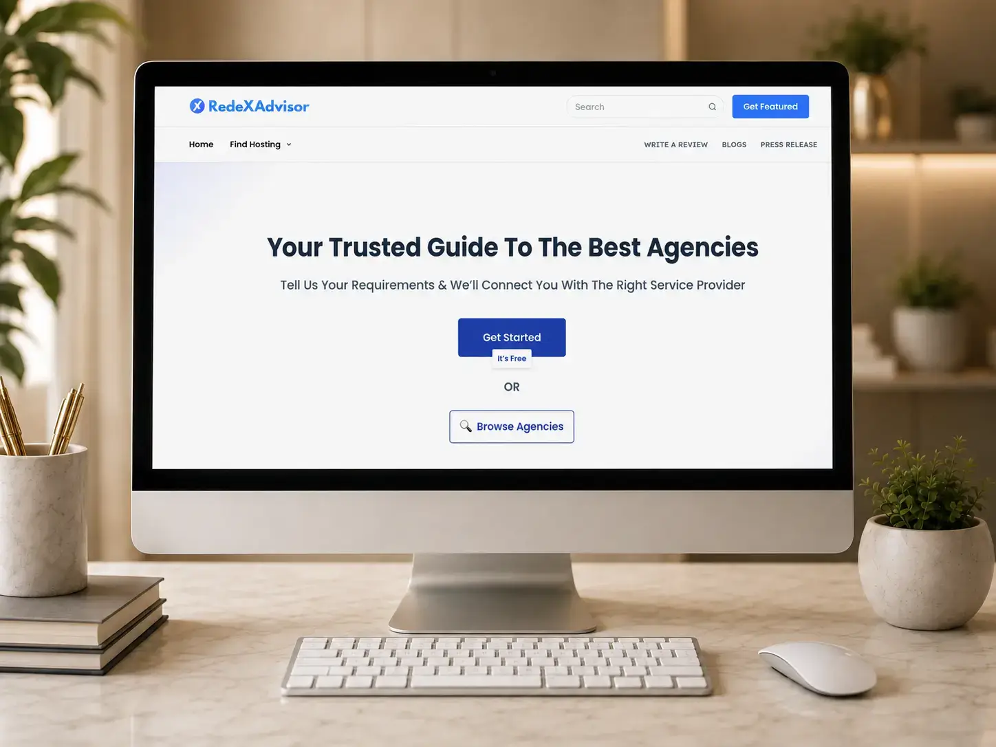 Redex Advisor website preview